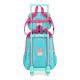 Mochila com Rodinhas Masha e o Urso  Rosa und - Maxlog